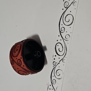 Whirly Twirly Stampin Round 1" wide wheel stamp